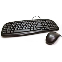 Teclado y Ratón Optico BIWOND BT3 con cable USB