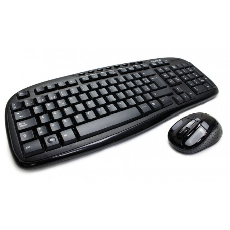 Teclado y Ratón Optico Inalámbrico BIWOND Duotech