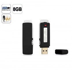 Grabadora de Voz USB (PenDrive 8Gb.+ Grabadora de Voz)