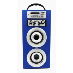 Altavoz Portatil con KARAOKE + Reproductor MP3 SD/USB + Radio