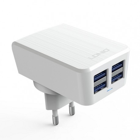 Cargador de Pared 4 puertos USB 4.2A 