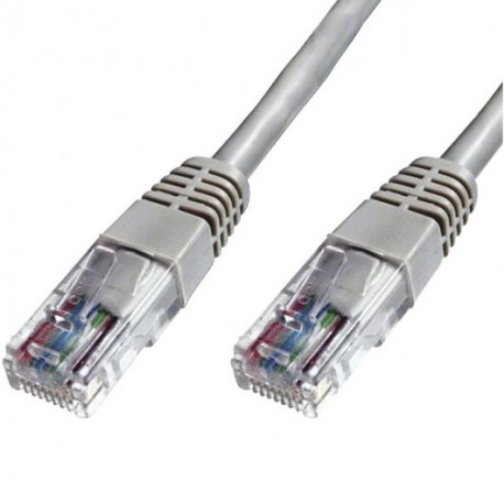 Cable de red RJ45 Cat. 6 10/100/1000 Gris