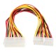 Cable Prolongador Fuente Alimentación ATX 24 pines Macho-Hembra