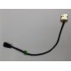 Conector DC Jack con cable y conector 8 pines para portátil HP 15-R series