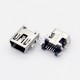 Conector Mini USB 5 pines (Mini B5) SMD Billow