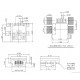 Conector Mini USB 5 pines (Mini B5) SMD Billow