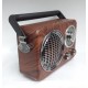 Radio Vintage. Altavoz Bluetooth estilo Retro con Radio, MP3, USB, SD Pritech PBP-203