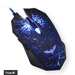 Ratón Gaming con Luces 7 Colores HAVIT HV-MS691