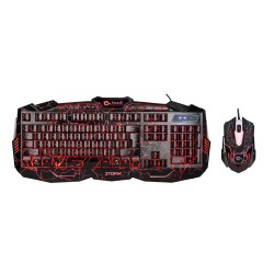 Talius Teclado y Ratón GAMING Storm USB Negro