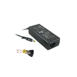 Cargador de Portátil HP Compatible 18,5V - 3,5Amp.