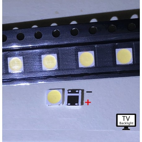 Led SMD 3535 6V 2W para retroiluminación (Backlight) TV LED LG, Toshiba, Samsung