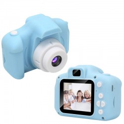 MINI CAMARA CARTOON DIGITAL INFANTIL PARA NIÑOS 720 P CABLE DE CARGA Y CORDÓN PARA COLGAR.