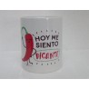 Original Taza de Cerámica decorada con frase -Hoy me siento picante-