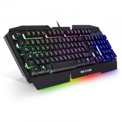 TECLADO GAMING SPIRIT OF GAMER PRO-K5 SP - RETROILUMINACIÓN RGB - CABLE USB 2-0 