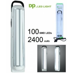 Linterna / Lámpara de Emergencia portátil LED Recargable (100 LEDs)  2400mAh