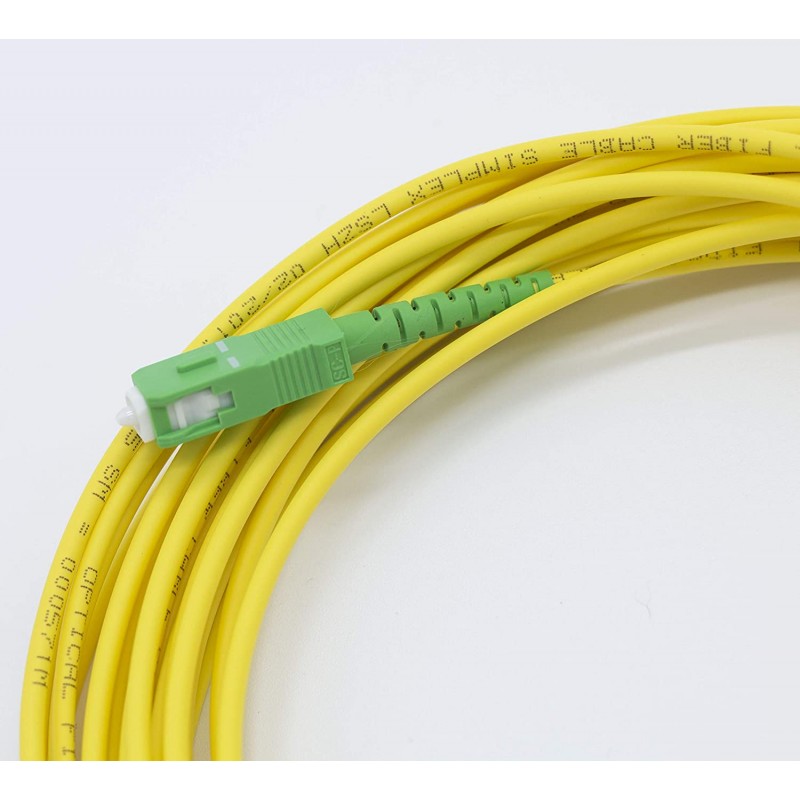 CABLE FIBRA OPTICA SC/APC 20 METROS ROUTER MOVISTAR VODAFONE MASMOVIL  ORANGE