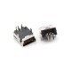 Conector Mini USB 5 pines (Mini B5) Conector angulo recto 2 patas