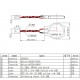 Pila BIOS CMOS CR2032 con Cable y Conector 2 pin