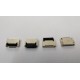 Conector FFC/FPC de cable plano 8pin 0.5mm Inserción Frontal con tapa trasera
