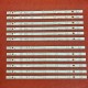 Tiras LEDs de retroiluminación para Panasonic TX48AS640B TX48AX630B TX48AX630E TX48AXW634 TX48AXR630 480TV05 480TV06