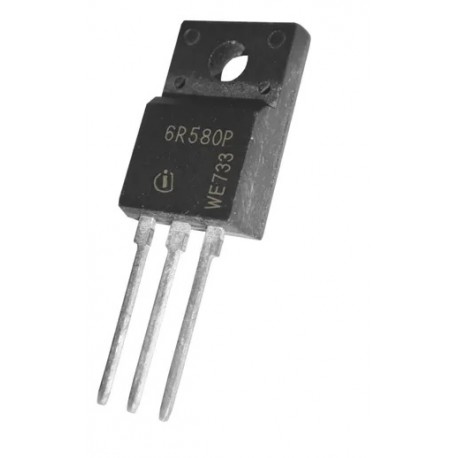 Mosfet Canal N  IPA60R580P 60R580P 6R580P 650V 8A TO-220