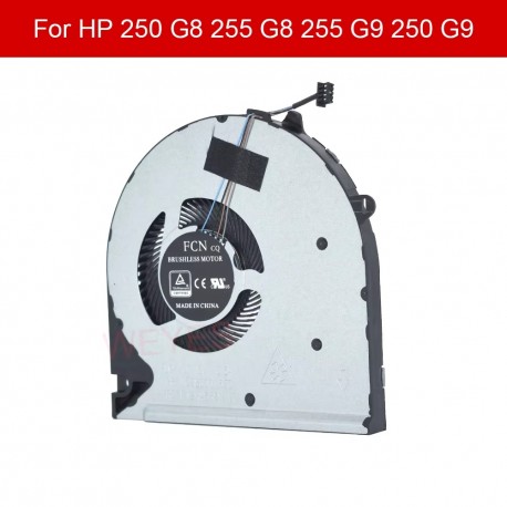 Ventilador CPU HP 250 G8 255 G8 255 G9 250 G9 15-DU 15S-DU0002TX 15-DW 15S-DY TPN-C139 L52034-001 DC5V 4 pines