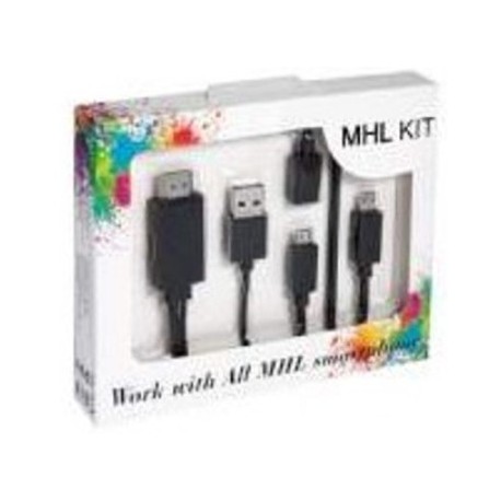 Cable A/V micro USB a HDMI para móviles con MHL