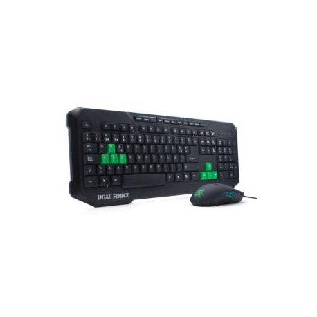 Kit Teclado + Ratón B-Move DUAL FORCE BG USB