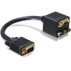 VGA a VGA + COMPONENTES SPLITTER