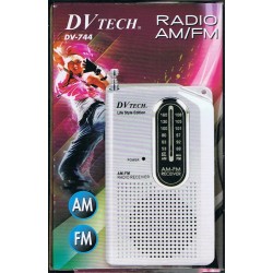 Radio de Bolsillo AM/FM DV-TECH