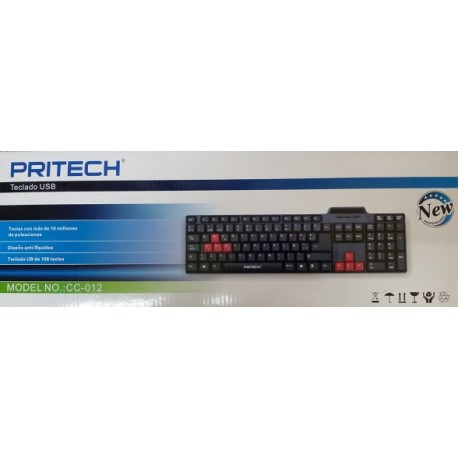 Teclado GAMING Usb PRITECH 