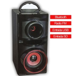 Altavoz Bluetooth Reproductor MP3, con radio y entrada USB / SD