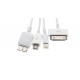 Cable de Carga y Datos USB 5 en 1
